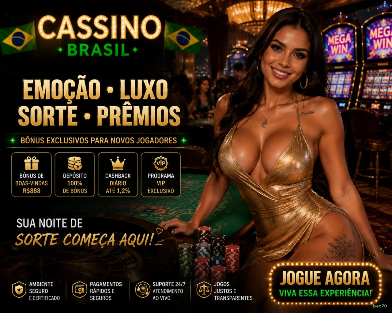 Interface do cassino ao vivo