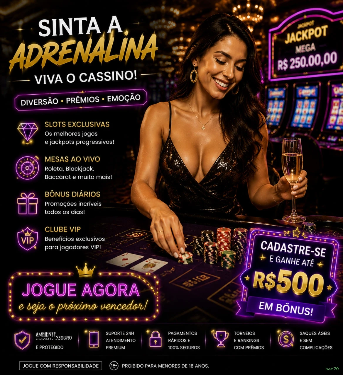 Segurança bet70